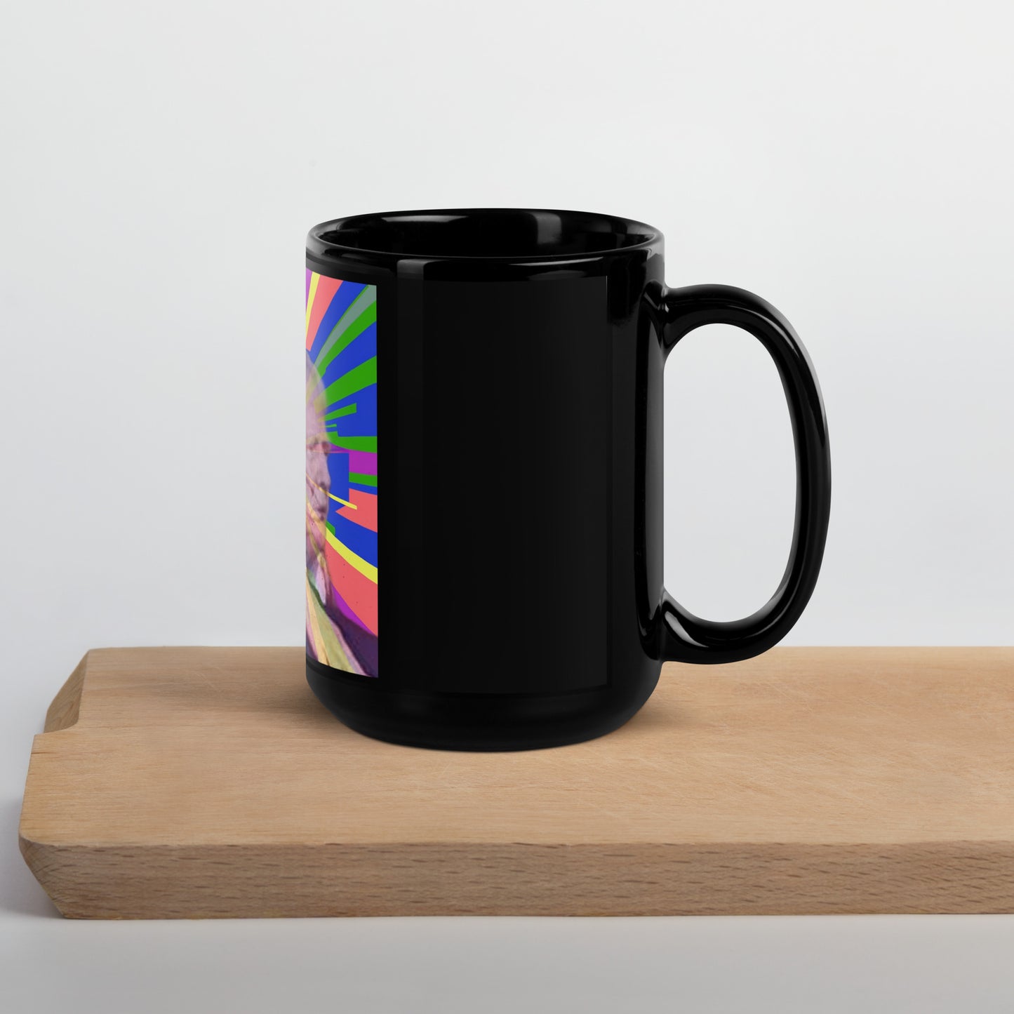 Black Glossy Mug