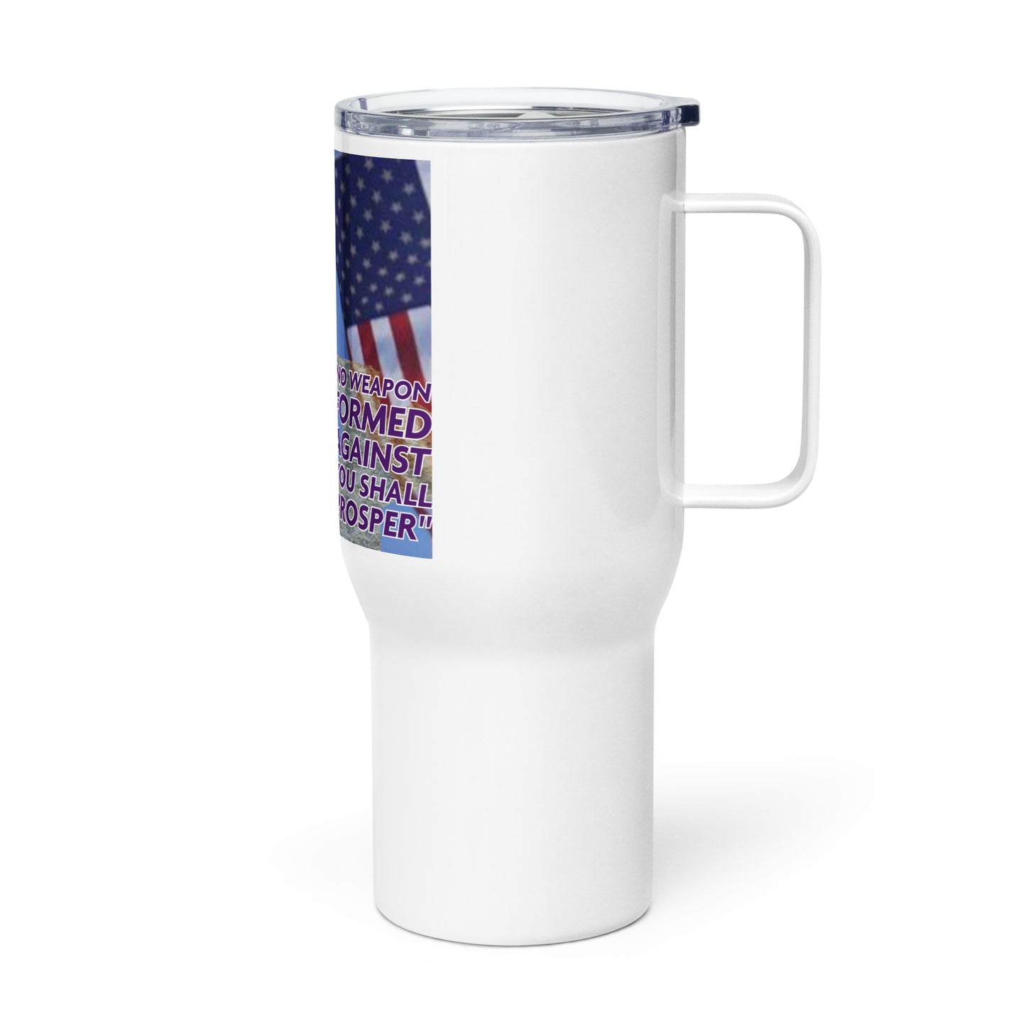 Trump 54:17 Travel mug with a handle