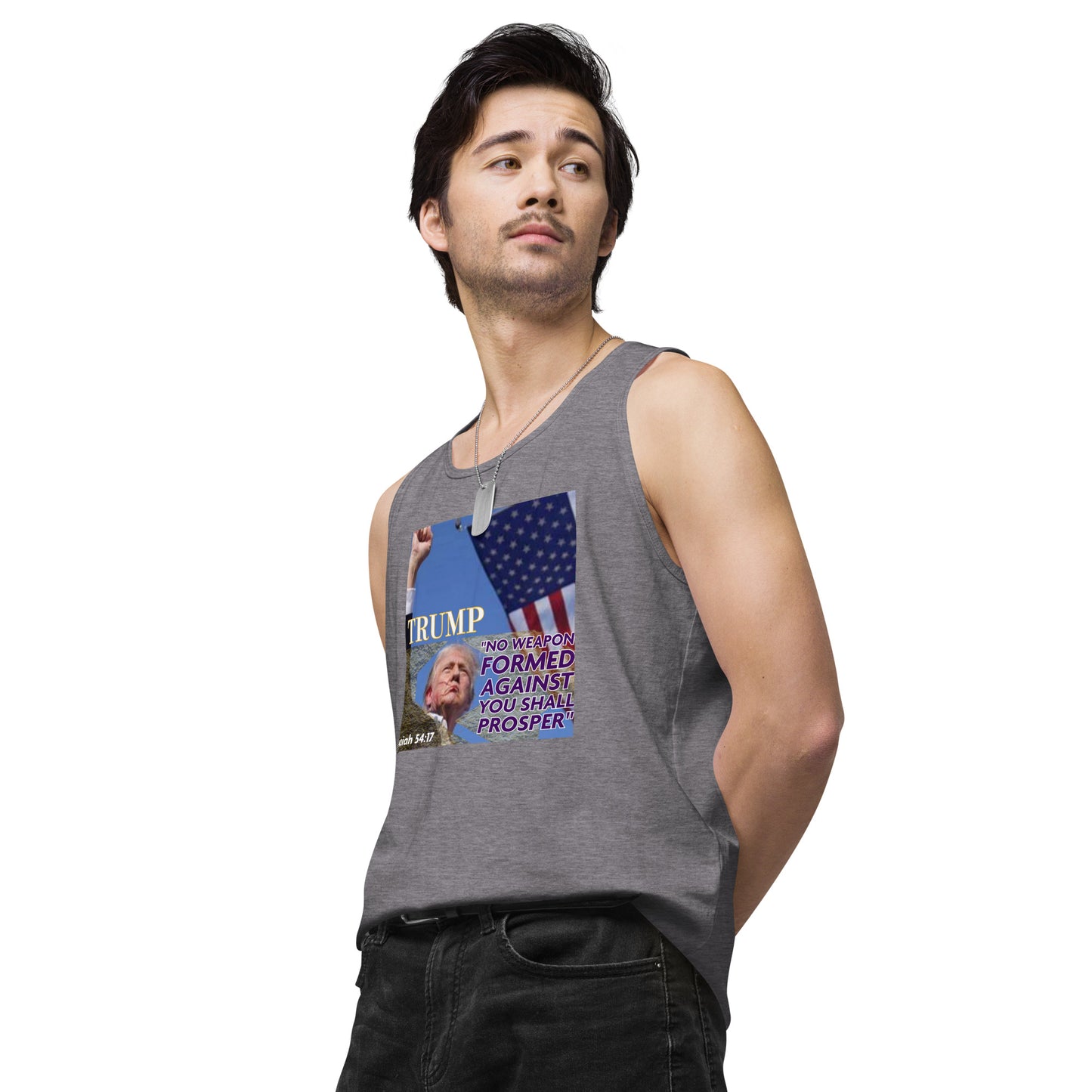 Trump 54:17 Premium tank top