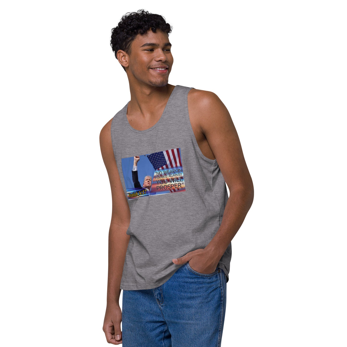 Trump 54:17 Premium tank top 2