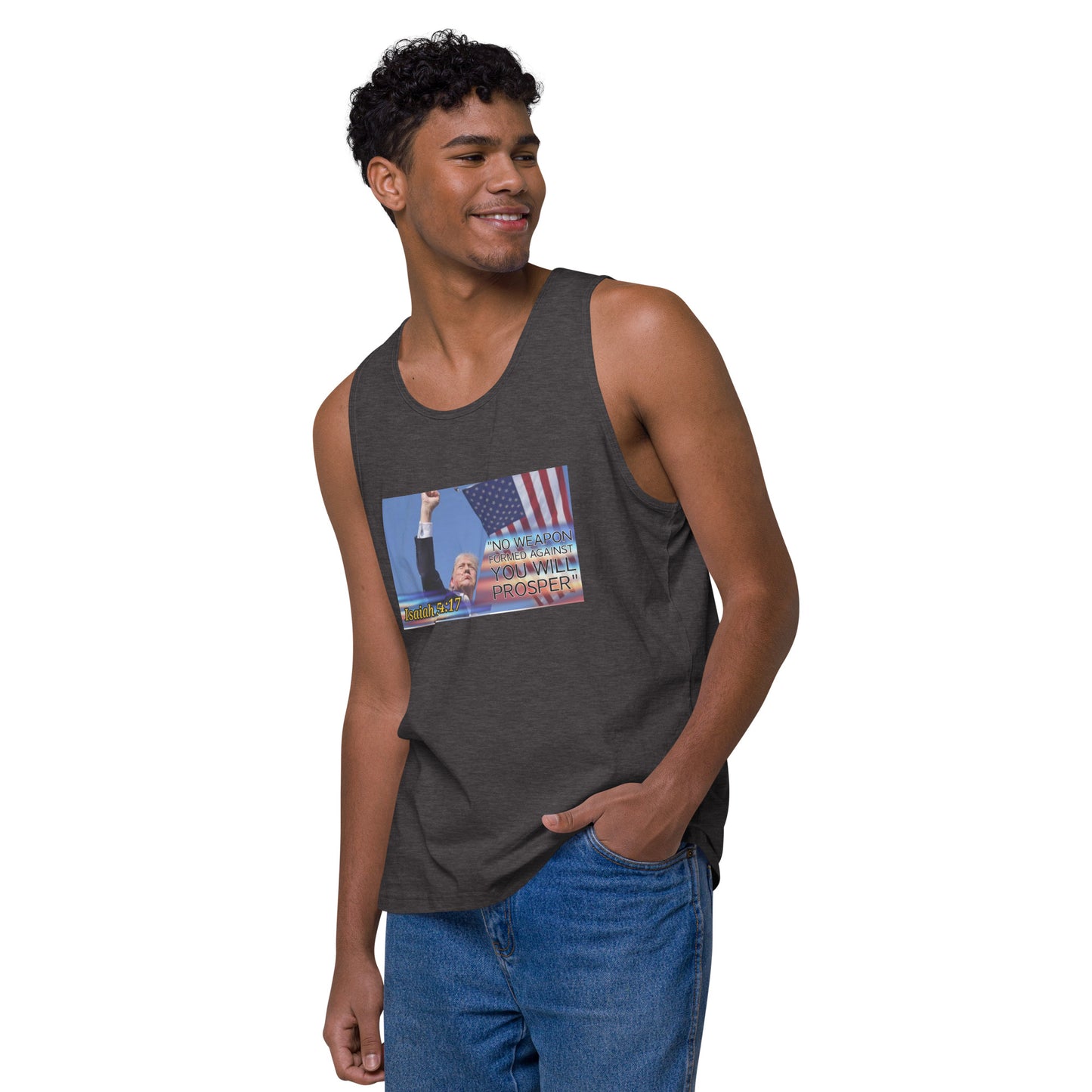 Trump 54:17 Premium tank top 2