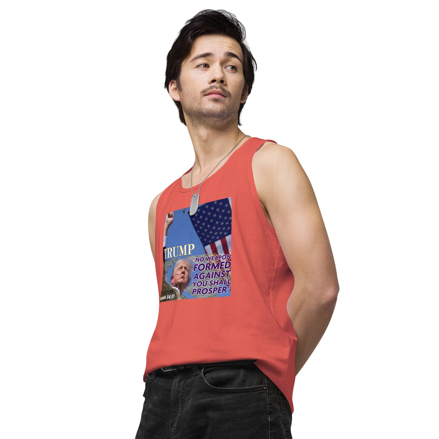 Trump 54:17 Premium tank top