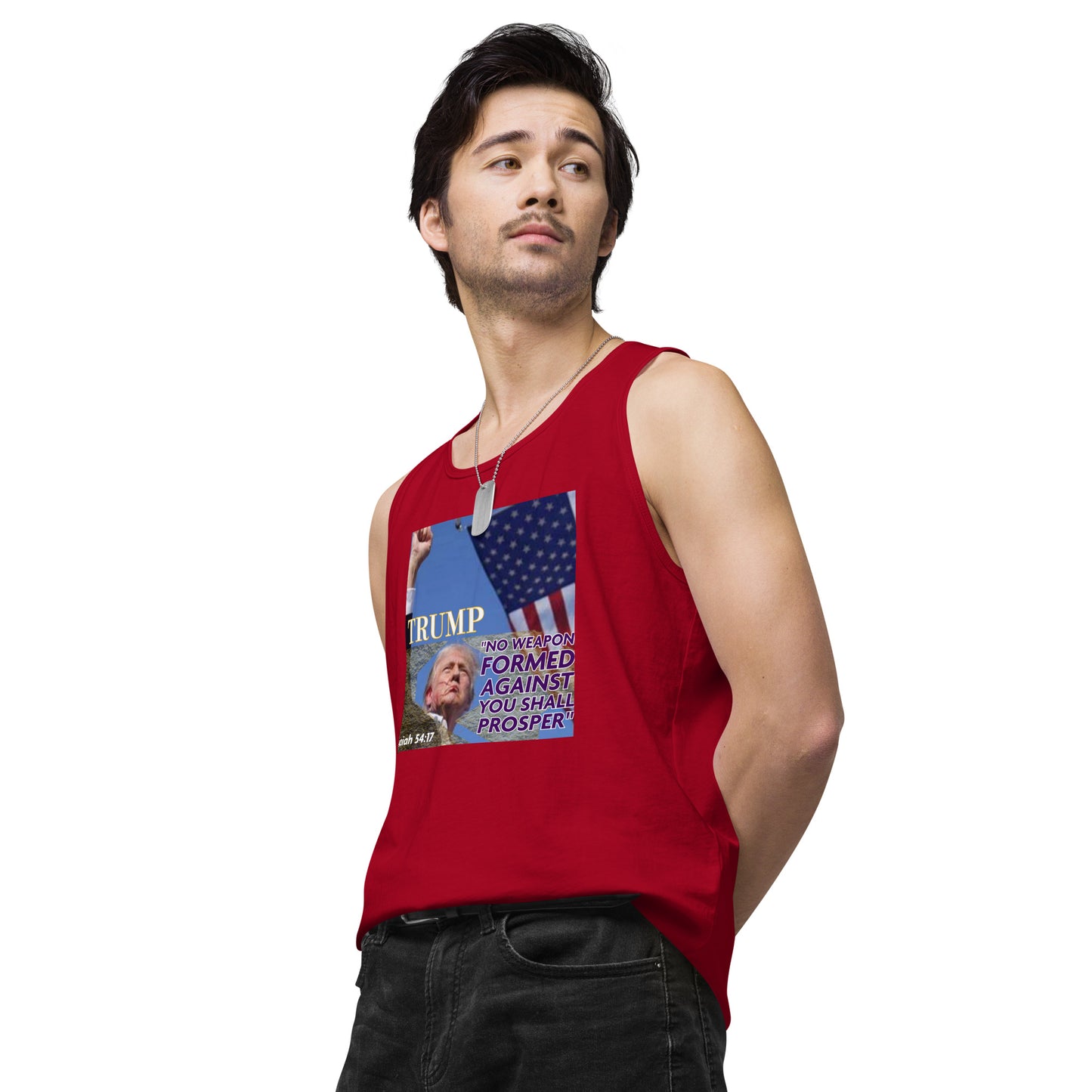 Trump 54:17 Premium tank top