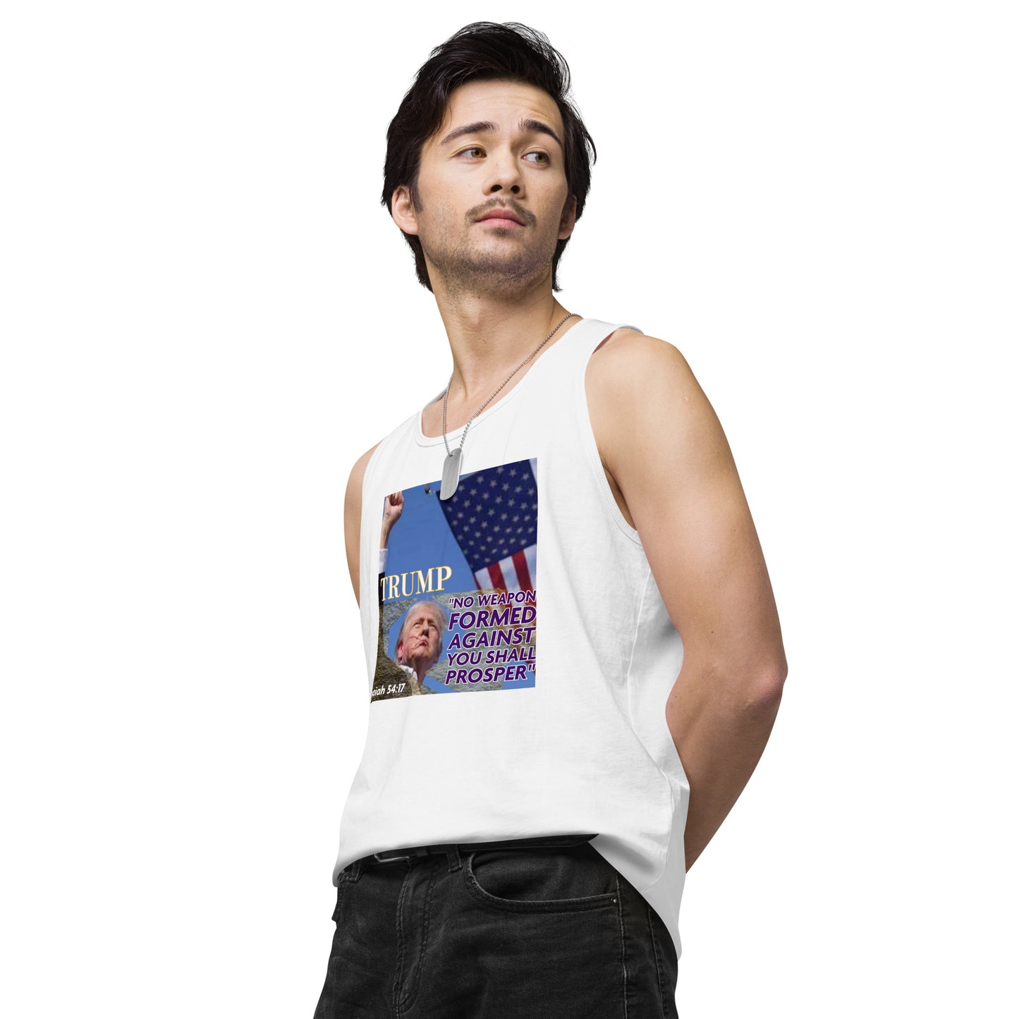 Trump 54:17 Premium tank top