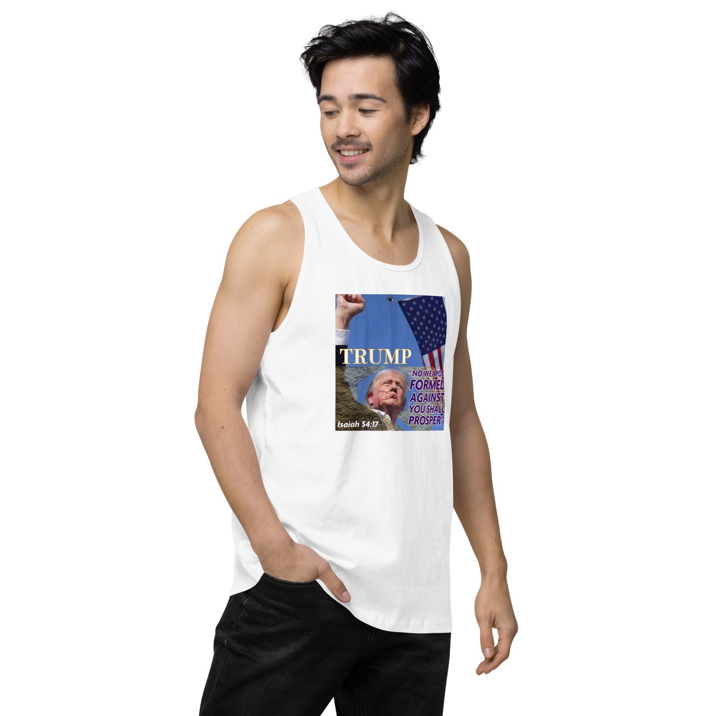 Trump 54:17 Premium tank top