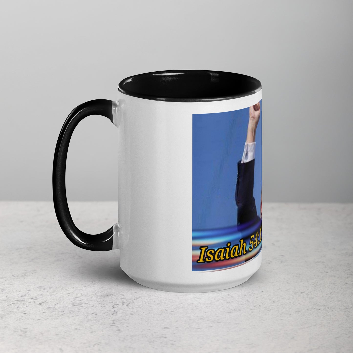 Trump 54:17 Mug with Color Inside