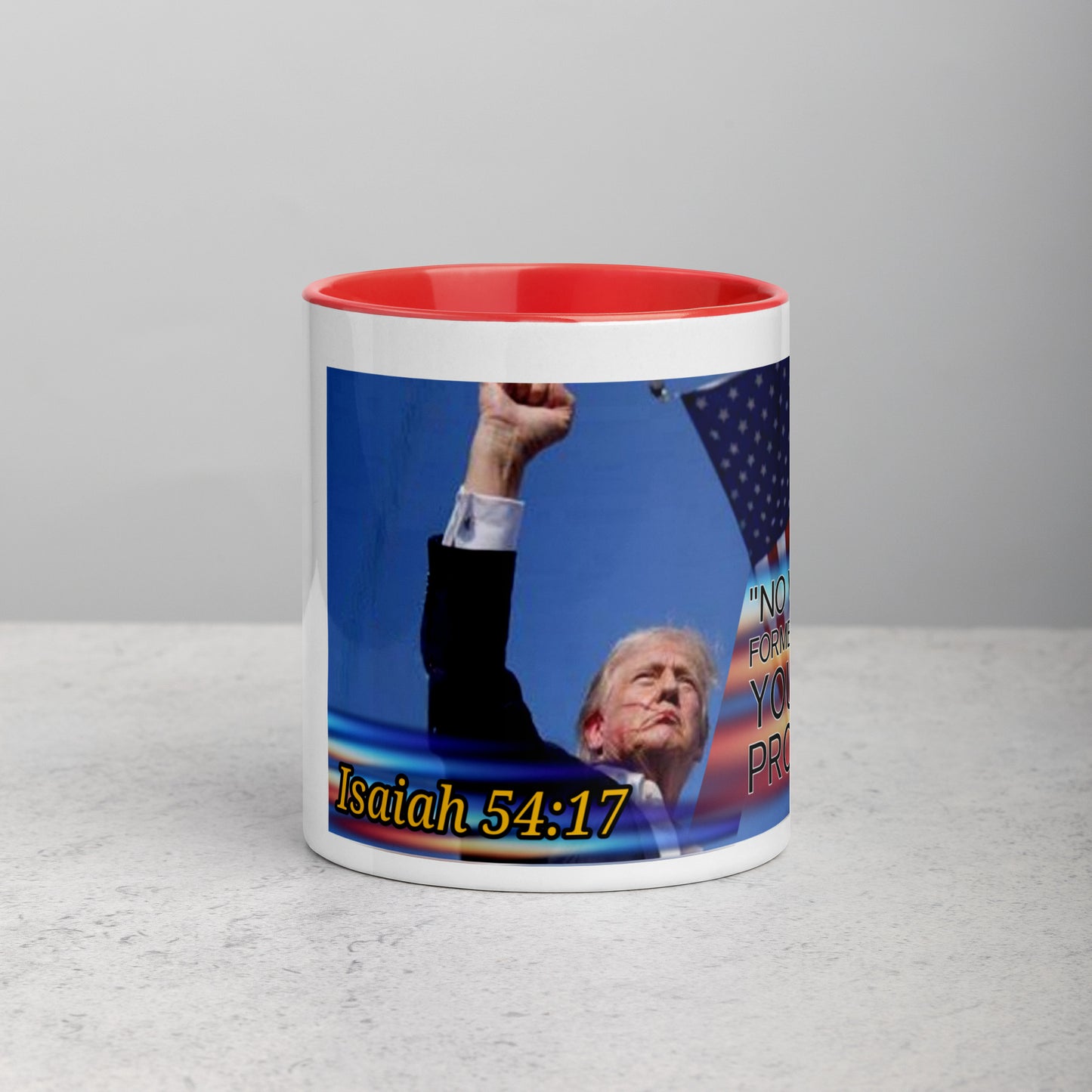 Trump 54:17 Mug with Color Inside