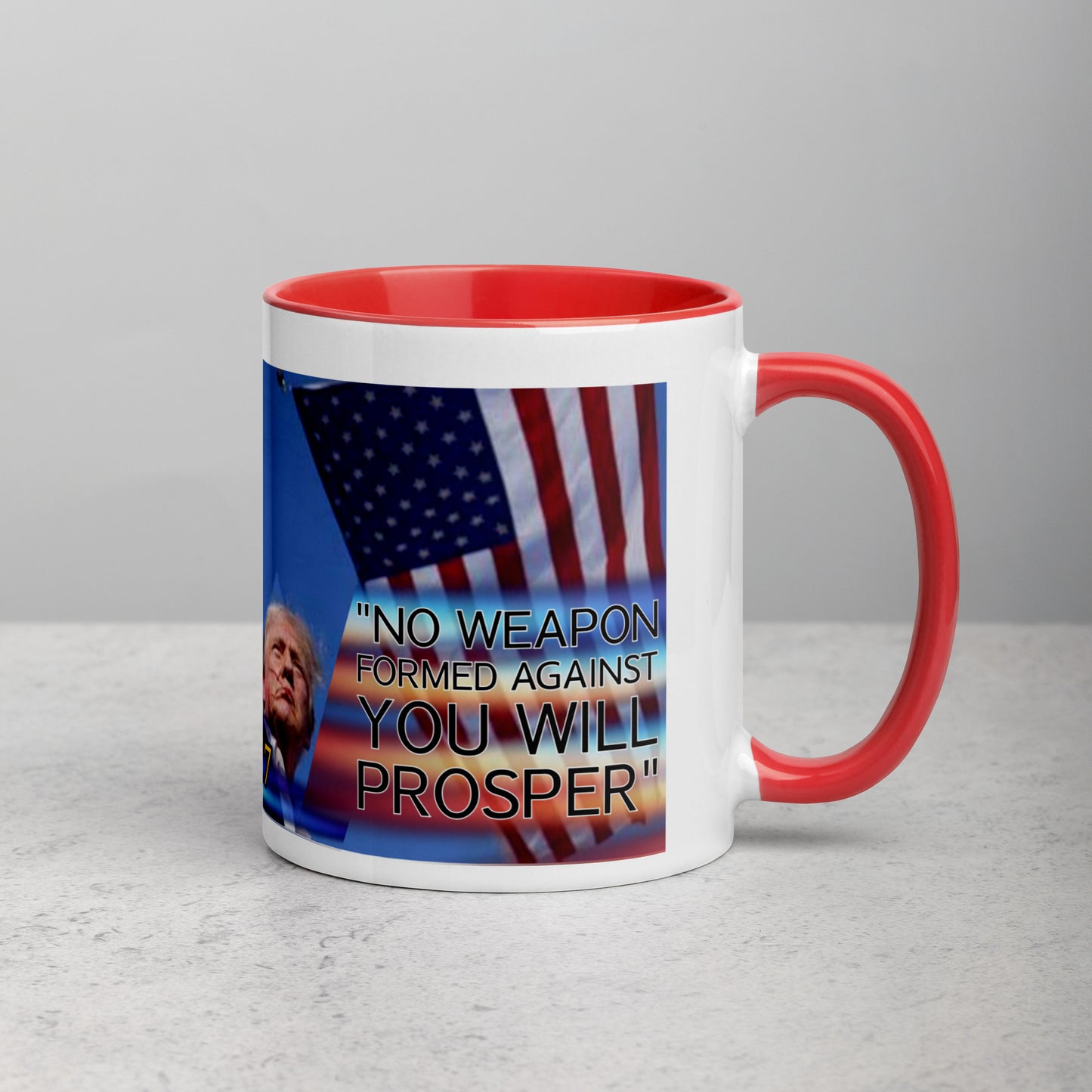 Trump 54:17 Mug with Color Inside