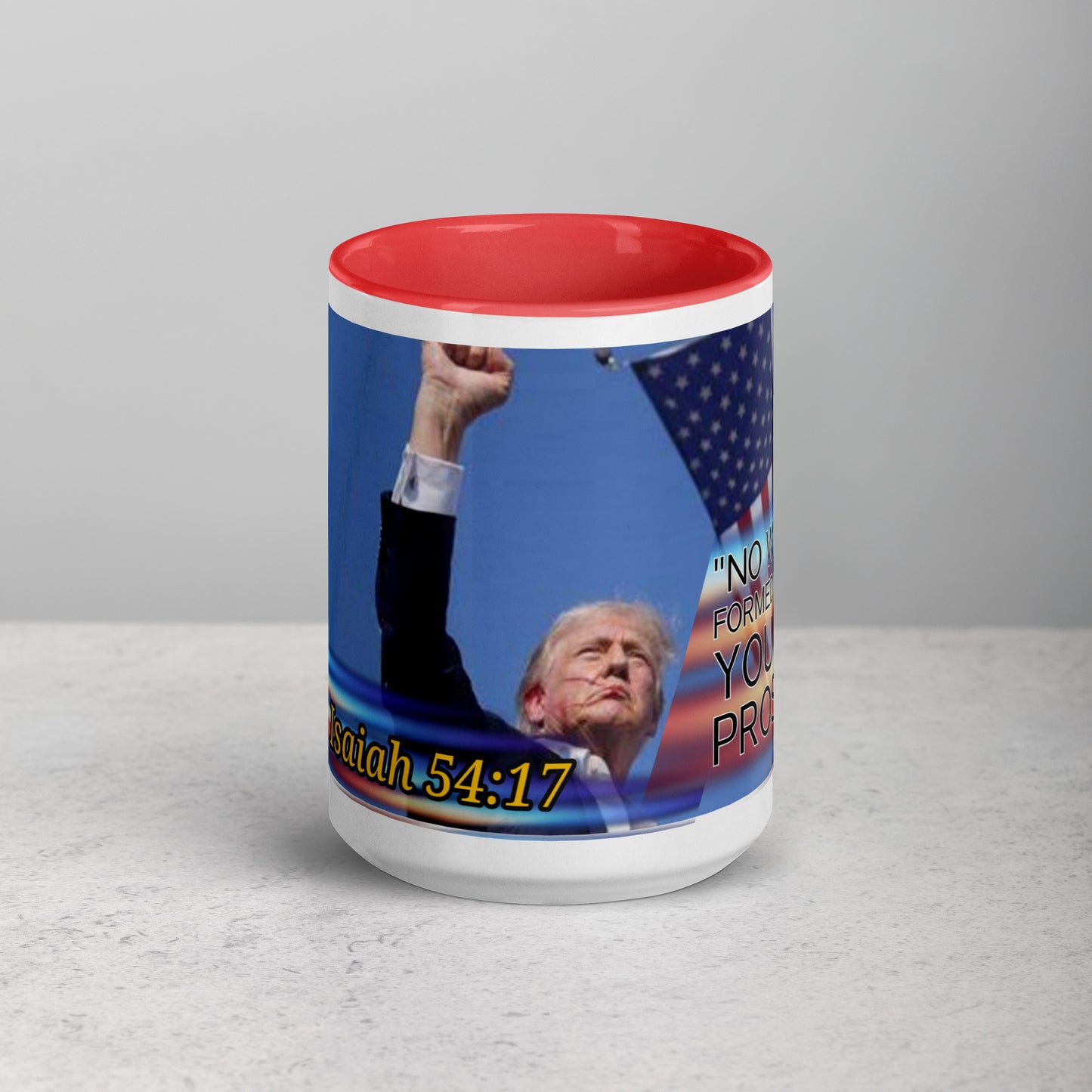 Trump 54:17 Mug with Color Inside