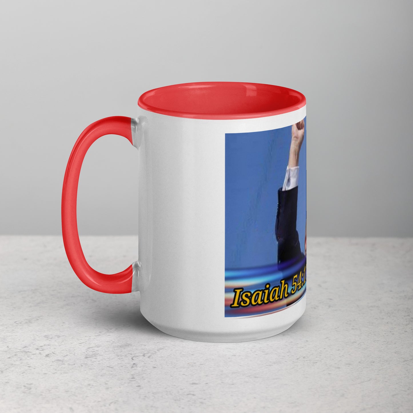 Trump 54:17 Mug with Color Inside