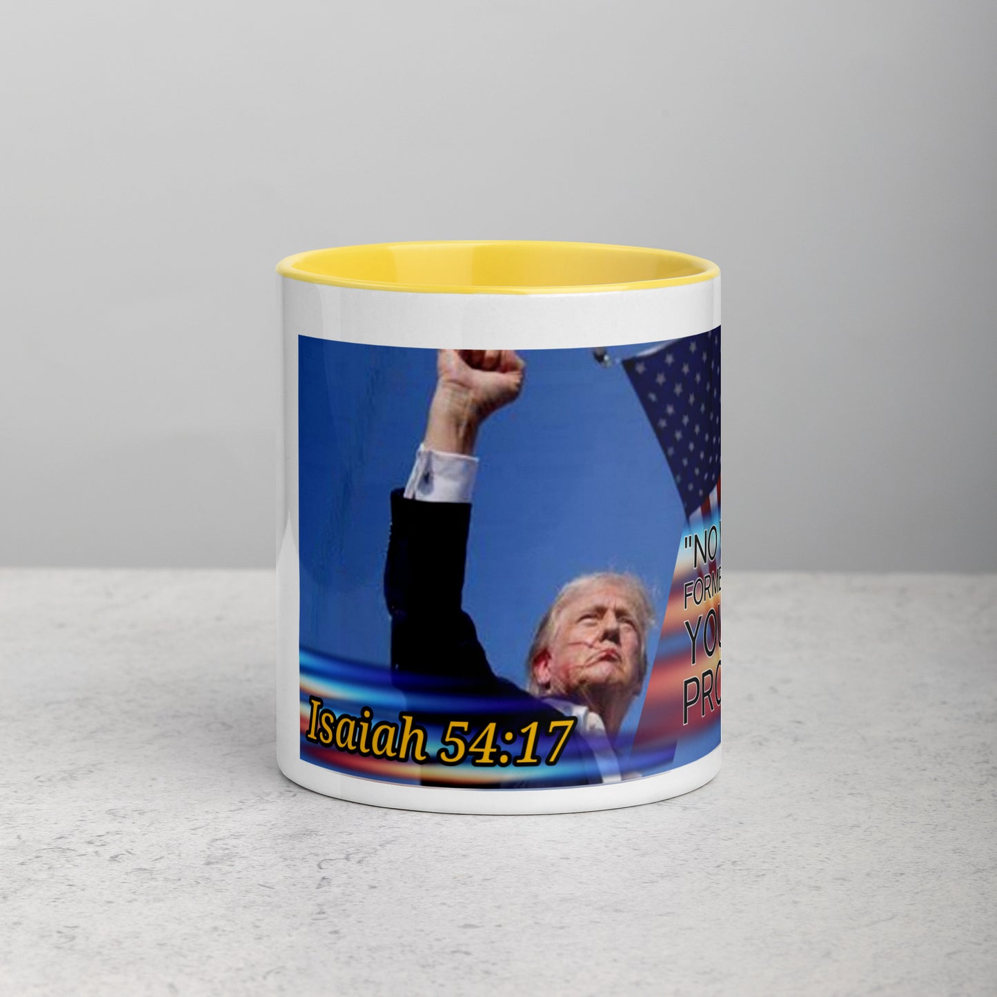 Trump 54:17 Mug with Color Inside