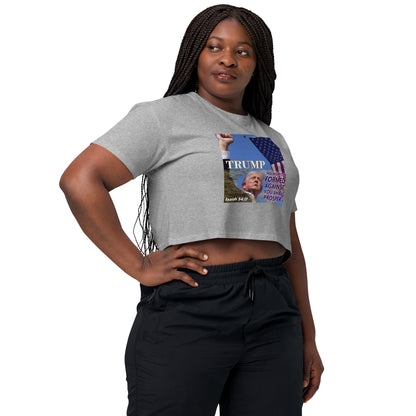 Trump 54:17 Ladies crop top